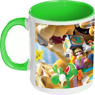 58% OFF on AMY Mario Cartoon Cute Inside Green Coffee Ceramic Mug 325 ml 58% OFF on AMY Mario Cartoon Cute Inside Green Coffee Ceramic Mug 325 ml