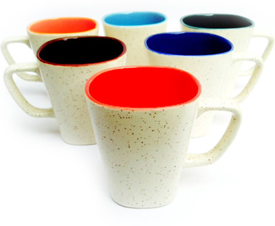 40% OFF on Jocular J1811 Ceramic Mug 180 ml, Pack of 6 40% OFF on Jocular J1811 Ceramic Mug 180 ml, Pack of 6