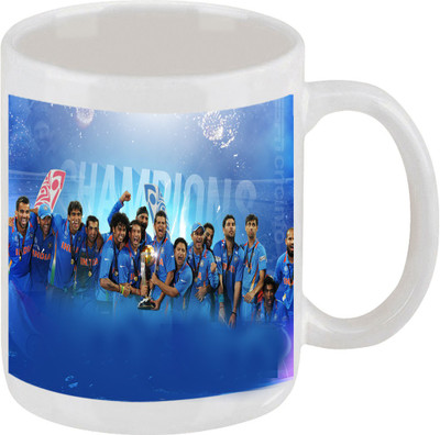 28% OFF on Ellicon E120 Team India Ceramic Mug 325 ml