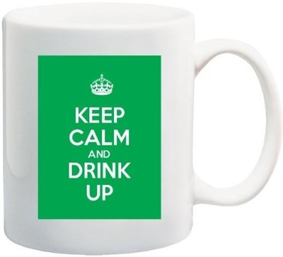 40% OFF on Teeskart Keep Calm And Drink Up Porcelain Mug 300 ml 40% OFF on Teeskart Keep Calm And Drink Up Porcelain Mug 300 ml
