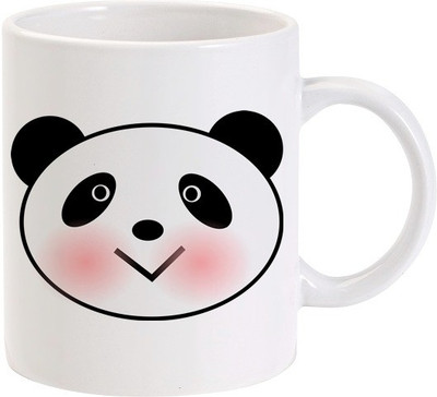 40% OFF on Lolprint Panda in Love Ceramic Mug 325 ml