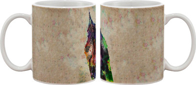 15% OFF on Artifa Colourful Big Ben Of London Porcelain, Ceramic Mug 350 ml 15% OFF on Artifa Colourful Big Ben Of London Porcelain, Ceramic Mug 350 ml
