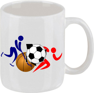 28% OFF on Ellicon E102 All Sports Design Ceramic Mug 325 ml 28% OFF on Ellicon E102 All Sports Design Ceramic Mug 325 ml