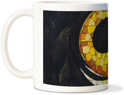 87% OFF on AMY Elephant Truck Design Right Ceramic Mug