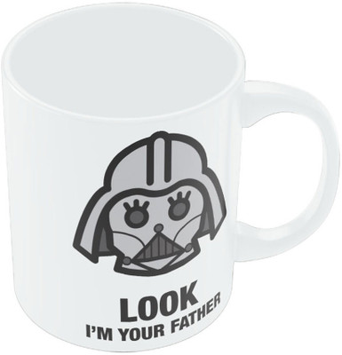 18% OFF on PosterGuy Look I am Your Father Ceramic Mug 300 ml
