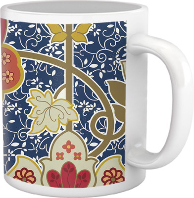 60% OFF on Tiedribbons Pure Vanity_Tru Concept_Artistic Pattern Ceramic Mug 325 ml