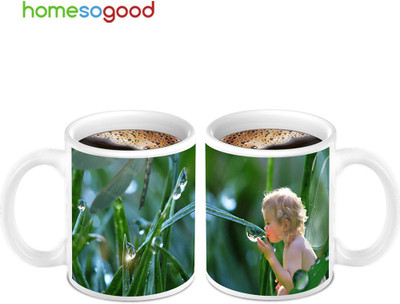 45% OFF on Homesogood Cute Baby Coffee Ceramic Mug 280 ml, Pack of 2 45% OFF on Homesogood Cute Baby Coffee Ceramic Mug 280 ml, Pack of 2