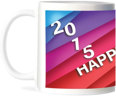 50% OFF on Refeel Gifts 2015 Happy New Year AS-125 Ceramic Mug 325 ml