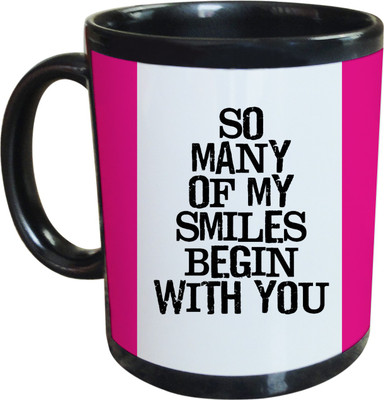 55% OFF on SajawatHomes So Many Of My Black Coffee Ceramic Mug 350 ml 55% OFF on SajawatHomes So Many Of My Black Coffee Ceramic Mug 350 ml