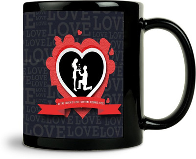 45% OFF on ShopMantra Love Typography Ceramic Mug