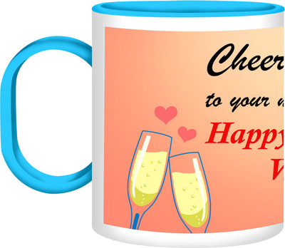 30% OFF on Refeel Gifts Happy Wedding Unbreakable Plastic Mug 325 ml 30% OFF on Refeel Gifts Happy Wedding Unbreakable Plastic Mug 325 ml