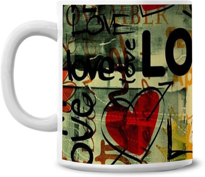50% OFF on Lovely Collection Love Ceramic Mug 50% OFF on Lovely Collection Love Ceramic Mug