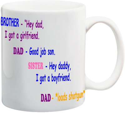 56% OFF on meSleep RM-23 Ceramic Mug 325 ml