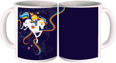 25% OFF on Shopkeeda Rainbow Brite Ceramic Mug 350 ml 25% OFF on Shopkeeda Rainbow Brite Ceramic Mug 350 ml