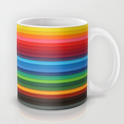 58% OFF on Astrode Little Rainbow Ceramic Mug 325 ml
