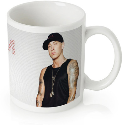 60% OFF on Amore Rockstar Eminem Ceramic Mug 350 ml