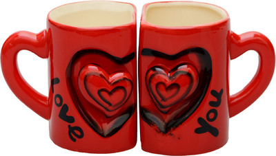 39% OFF on Lifestyle-You Romantic Coffee IG57B Ceramic Mug 250 ml, Pack of 2 39% OFF on Lifestyle-You Romantic Coffee IG57B Ceramic Mug 250 ml, Pack of 2