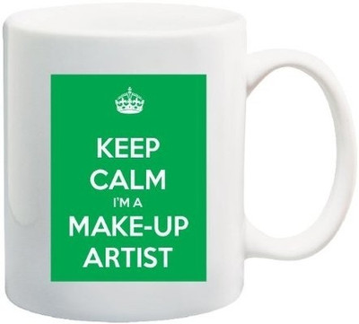 40% OFF on Teeskart Keep Calm Im A Make Up Artist Porcelain Mug 300 ml 40% OFF on Teeskart Keep Calm Im A Make Up Artist Porcelain Mug 300 ml