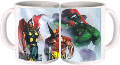 25% OFF on Shopkeeda Dangerous Team Ceramic Mug 350 ml