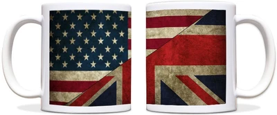 60% OFF on ShopMantra England America Flag Black Ceramic Mug 300 ml 60% OFF on ShopMantra England America Flag Black Ceramic Mug 300 ml
