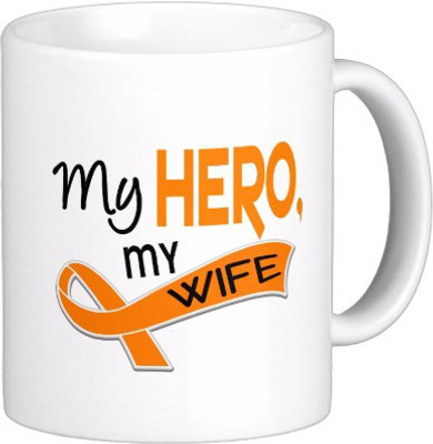 25% OFF on Exoctic Silver Ribbon Awareness Series C001 Ceramic Mug 300 ml