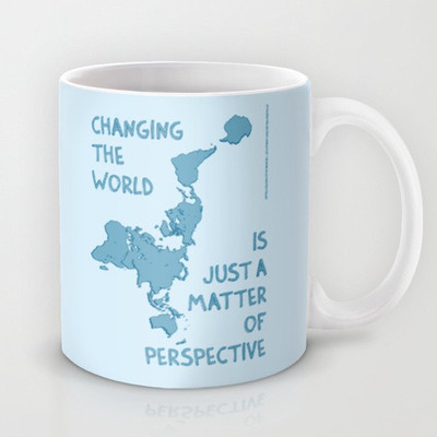 41% OFF on Astrode Dymaxion Perspective Ceramic Mug 325 ml