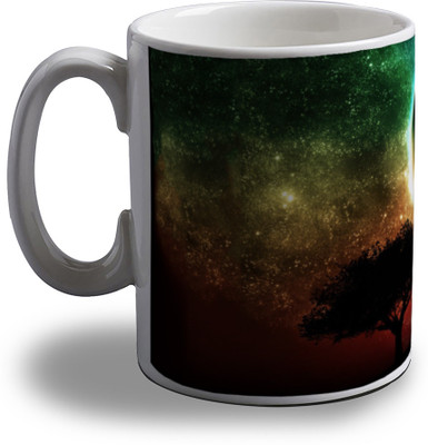 15% OFF on Artifa Artistic Moon Porcelain, Ceramic Mug 350 ml