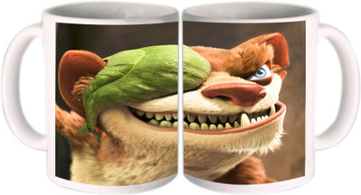 25% OFF on Shopkeeda Ice Age Funny Ceramic Mug 350 ml