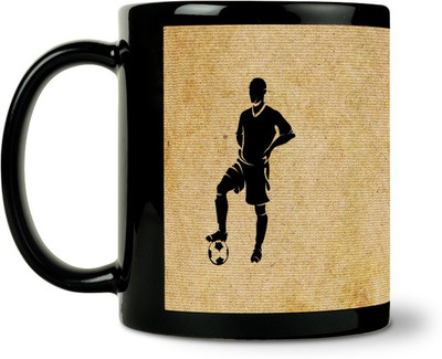 54% OFF on ShopMantra I Love Football Ceramic Mug 300 ml