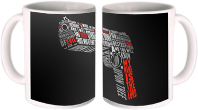 25% OFF on Shopkeeda Pistol Ceramic Mug 350 ml