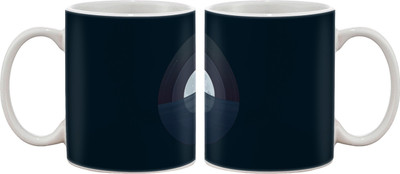 15% OFF on Artifa Moon In Water Porcelain, Ceramic Mug 350 ml