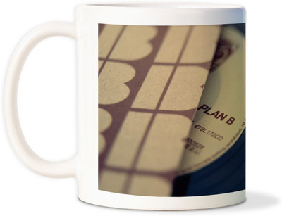 75% OFF on AMY Plan B Disccoffee Ceramic Mug