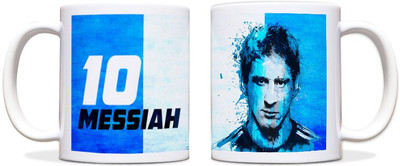 60% OFF on ShopMantra Messiah Argentina Football Black Ceramic Mug 300 ml