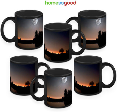 41% OFF on HomeSoGood The Scaterring Light From Moon Coffee Ceramic Mug 325 ml, Pack of 6 41% OFF on HomeSoGood The Scaterring Light From Moon Coffee Ceramic Mug 325 ml, Pack of 6