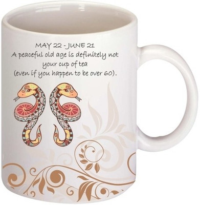 45% OFF on Printland Gemini Coffee Ceramic Mug 350 ml 45% OFF on Printland Gemini Coffee Ceramic Mug 350 ml
