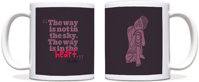 60% OFF on ShopMantra Buddha Quote Black Ceramic Mug 300 ml 60% OFF on ShopMantra Buddha Quote Black Ceramic Mug 300 ml