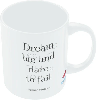 7% OFF on PosterGuy Nasscom 10000 Startups Dream Big Quote Motivational Ceramic Mug 300 ml 7% OFF on PosterGuy Nasscom 10000 Startups Dream Big Quote Motivational Ceramic Mug 300 ml