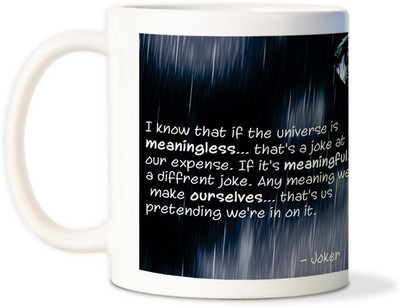 75% OFF on AMY Meaningless Universecoffee Ceramic Mug