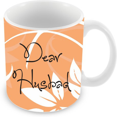 26% OFF on Everyday Gifts Dear Husband Ceramic Mug 325 ml