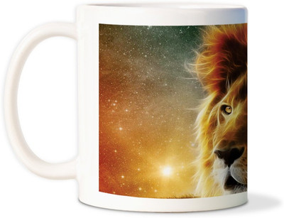 75% OFF on AMY Lion Face Big Coffee Ceramic Mug 75% OFF on AMY Lion Face Big Coffee Ceramic Mug