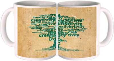 25% OFF on Shopkeeda Creativity Ceramic Mug 350 ml