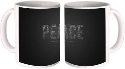 62% OFF on Shopkeeda Peace Ceramic Mug 350 ml 62% OFF on Shopkeeda Peace Ceramic Mug 350 ml