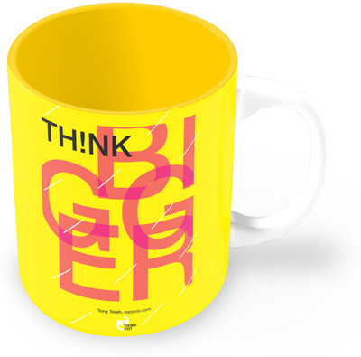 25% OFF on Thinkpot Think Bigger - Tony Tsieh Ceramic Mug 325 ml 25% OFF on Thinkpot Think Bigger - Tony Tsieh Ceramic Mug 325 ml