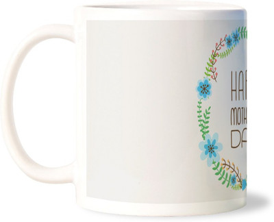 50% OFF on Lovely Collection Happy Mothers Day Crown Porcelain Mug 325 ml
