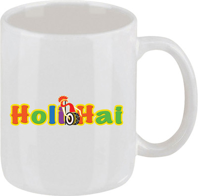 28% OFF on Ellicon C60 Holi Hai Coffee Ceramic Mug 325 ml 28% OFF on Ellicon C60 Holi Hai Coffee Ceramic Mug 325 ml