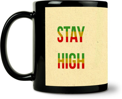 36% OFF on ShopMantra Bob Marley Stay High Ceramic Mug 300 ml 36% OFF on ShopMantra Bob Marley Stay High Ceramic Mug 300 ml