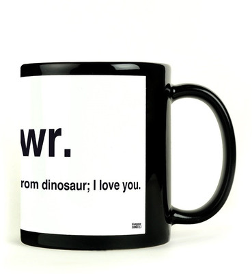 68% OFF on Shoprock Dinosaur Love Ceramic Mug 450 ml 68% OFF on Shoprock Dinosaur Love Ceramic Mug 450 ml