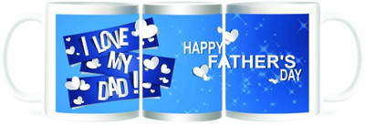 50% OFF on Refeel Gifts I Love My Dad Ceramic Mug 325 ml