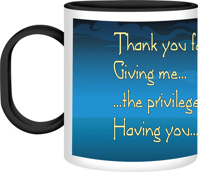 30% OFF on Refeel Gifts Thank You Unbreakable Plastic Mug 325 ml 30% OFF on Refeel Gifts Thank You Unbreakable Plastic Mug 325 ml