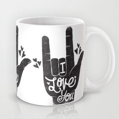 58% OFF on Astrode Loving Hand Ceramic Mug 325 ml